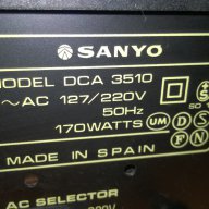 sanyo dca-3510-stereo amplifier-made in spain-внос швеицария, снимка 8 - Ресийвъри, усилватели, смесителни пултове - 10353212