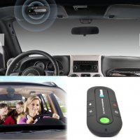 Безжичен Bluetooth свободни ръце за разговори по мобилен телефон в кола Hands Free предавател говори, снимка 8 - Слушалки, hands-free - 21614453
