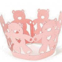 10 бр мечета в розово декори декорация за мъфини кексчета дантела кошнички, снимка 1 - Други - 23132313