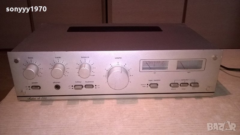 audion a-200 stereo amplifier-внос швеицария, снимка 1