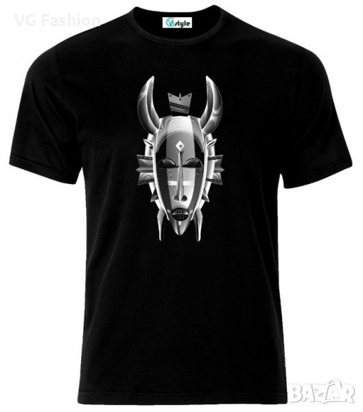 Мъжка тениска African Mask Art T-Shirt, снимка 1