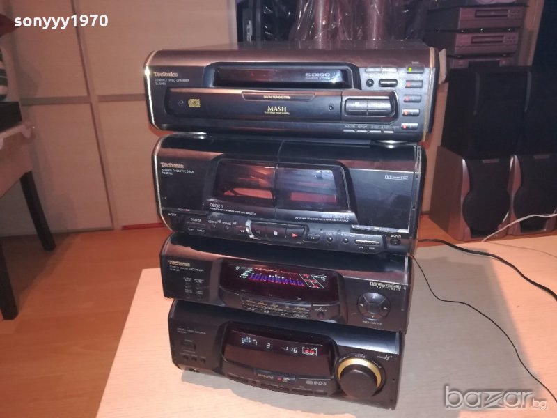 technics made in japan-tuner/ampli/cd/deck-внос швеицария, снимка 1