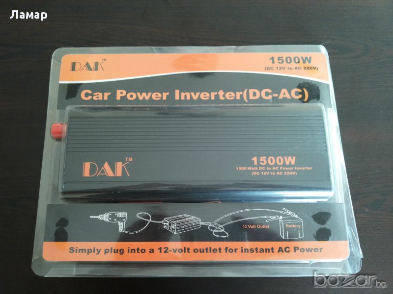 Инвертор 12V или 24V DC към 220V AC мощности от 1000W до 4000W, снимка 1