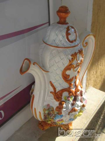 Кана с капак от порцелан, снимка 2 - Други ценни предмети - 7599987