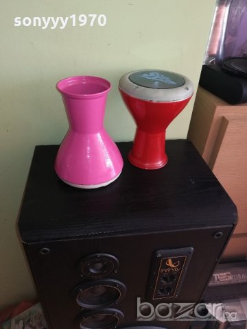 НОВИ тарамбуки-метални цветни-75ЛВ-СИНЯ/ЗЕЛЕНА/чЕРНА, снимка 5 - Ударни инструменти - 21146499