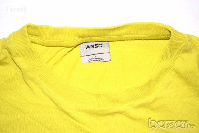 WESC - 100% Оригинална шведска тениска / Електрик / Мъжка / Electric , снимка 4 - Тениски - 17510032