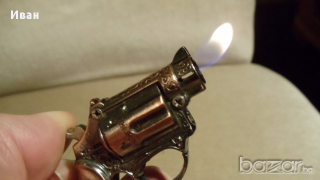 Пистолетче запалка ключодържател, снимка 11 - Антикварни и старинни предмети - 17424237