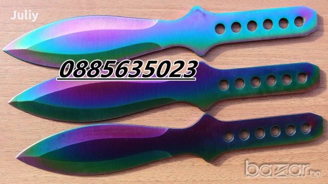 Ножове за хвърляне / 21,5 см, 0,100 кг /, снимка 2 - Ножове - 21006269