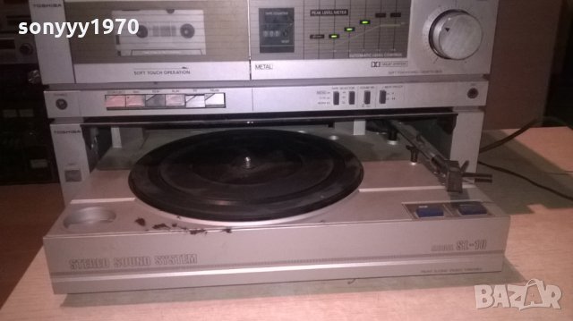 toshiba sl-10 ampli/tuner/deck/turntable-made in japan-swiss, снимка 2 - Ресийвъри, усилватели, смесителни пултове - 24433166