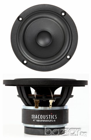 Средночестотен говорител Sb Acoustics 4&quot; SB12MNRX25-4  			