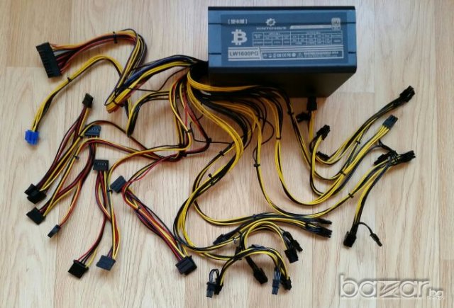Захранване за Риг / Miner Копач / Power Supply 1600W / PSU за компютър , снимка 12 - Захранвания и кутии - 20716308
