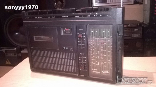 Greatz euro corder 305-ретро колекция-внос швеицария, снимка 4 - Ресийвъри, усилватели, смесителни пултове - 15312552