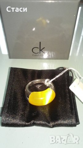 пръстен Calvin Klein Ck, снимка 1 - Пръстени - 25250191