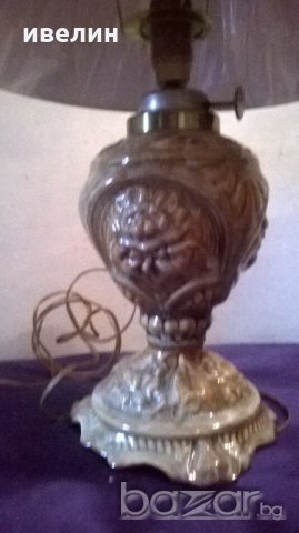 барокова нощна лампа, снимка 2 - Настолни лампи - 19904040