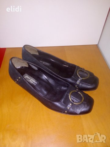 №38-38.5 PAUL GREEN MUNCHEN естествена кожа, снимка 4 - Дамски елегантни обувки - 25596030