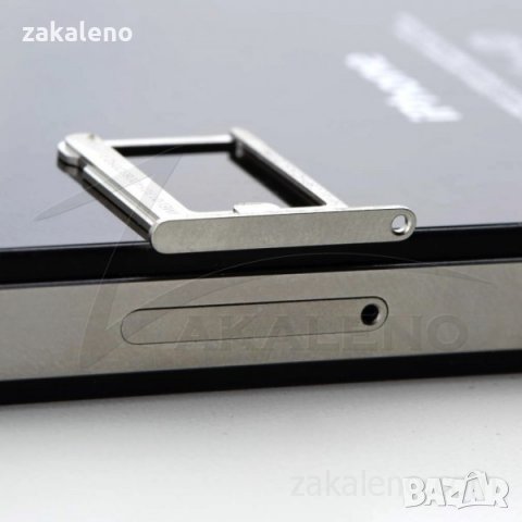 Държач за сим карта за Apple iPhone 4, 4s, снимка 1 - Резервни части за телефони - 25620259
