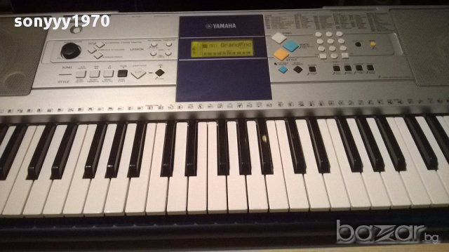 Yamaha psr-e323-синтезатор/стерео/самоучител-внос англия, снимка 10 - Синтезатори - 12977011