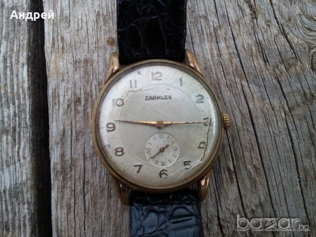 Часовник ZAGHLEX, снимка 1 - Антикварни и старинни предмети - 19368703