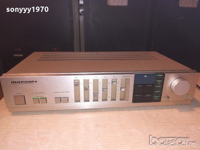 marantz stereo amplifier-made in japan-внос швеицария, снимка 2 - Ресийвъри, усилватели, смесителни пултове - 21147478