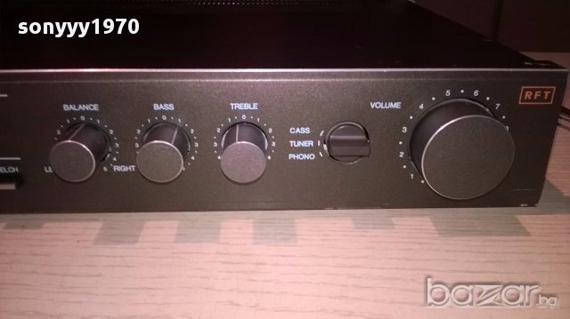 Rft sv 3930 hi-fi stereo amplifier-made in germany-внос швеицария, снимка 5 - Тонколони - 12832833