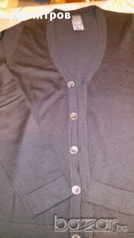 Мъжка жилетка с мерино, снимка 2 - Пуловери - 16133206