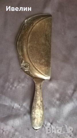 стара посребрена лопатка, снимка 3 - Антикварни и старинни предмети - 25745465