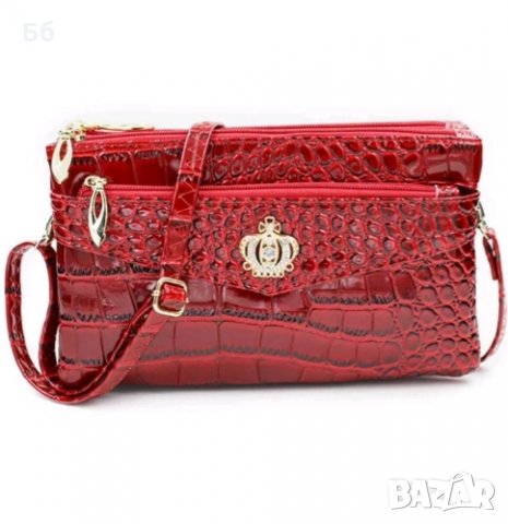 Луксозна дамска чантичка лак