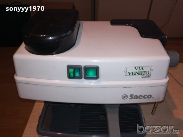 saeco via veneto combi-кафемашина за ремонт-внос швеицария, снимка 6 - Кафемашини - 20549215