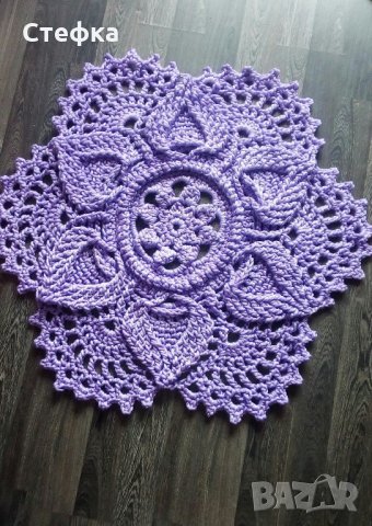 Килимче,ръчно плетено, снимка 2 - Декорация за дома - 22225709