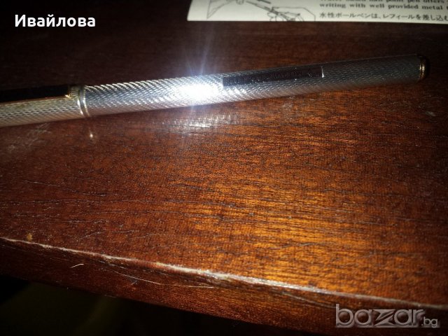  Химикалка - сребърна (MITSUI & CO LTD - JAPAN)"PLATINUM" , снимка 4 - Други - 20812714