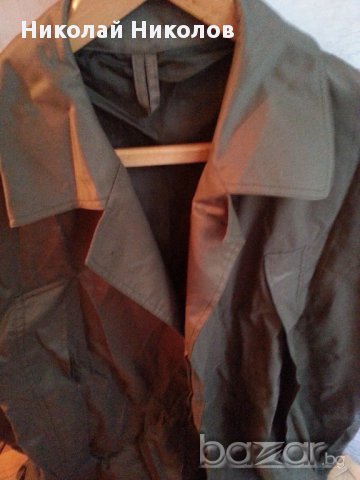 Непромокаема мъжка наметка пелерина с качулка за дъжд размер №54