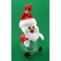 Декоративна касичка с фигурка, светеща в различни цветове - Дядо Коледа. , снимка 3
