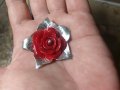 Медальон роза, снимка 1 - Колиета, медальони, синджири - 25538748