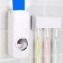 Комплект автоматичен диспенсър за паста за зъби и четка за зъби за баня с високо качество, снимка 10