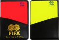 Съдийски картони с бележник FIFA нови