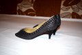 TESORI - 100% Оригинални луксозни италиански дамски обувки / ТЕСОРИ / Ток / Блестящи , снимка 3