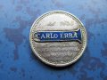 Стар сребърен медал - Carlo Erba, снимка 2