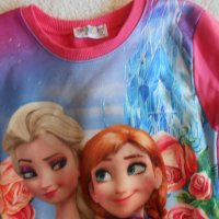 Топла блуза Замръзналото кралство frozen, снимка 2 - Детски комплекти - 22824695
