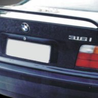 Спойлер Антикрило за BMW E36 седан, купе (1991-1999), снимка 1 - Аксесоари и консумативи - 17785191