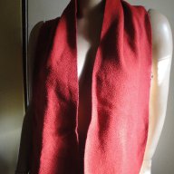 Нов кокетен червен зимен дамски шал, наметка, болеро, в цвят: бордо, снимка 6 - Шалове - 8472772