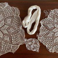 Ръчни плетива на една кука, снимка 9 - Декорация за дома - 25604930