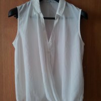 Нова бяла блуза, снимка 1 - Тениски - 19060386