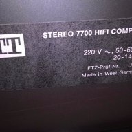 Itt schaub lorenz-stereo 7700 hi-fi compact-made in west germany-ch, снимка 7 - Ресийвъри, усилватели, смесителни пултове - 13275647