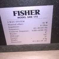 fisher sme-173 2x50w/8ohm-43х26х19см-внос швеицария, снимка 14 - Тонколони - 23088658