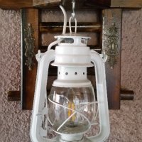 Стенна лампа фенер - Ретро аплик винтидж, снимка 6 - Лампи за стена - 21071295