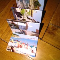 Несебър -Балчик стари картички малки албум от соца 70-те, снимка 3 - Колекции - 24840580