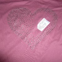 Л нова блуза с камъчета, снимка 3 - Блузи с дълъг ръкав и пуловери - 23517868