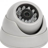 1/3" Sony CCD 24ir Цветна Купoлна Охранителна Cctv Ден/Нощ  Камера с Нощно Виждане, снимка 2 - Камери - 9886050