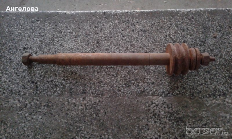 Ос с двойна шайба, снимка 1