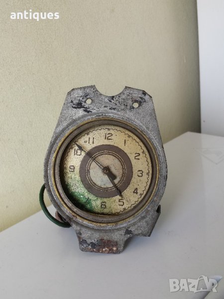 Стар автомобилен часовник - MFD BY The GEO.W.BORG - Made in USA, снимка 1